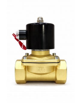 Wellon SV 220V 1.5 Inch Brass Solenoid Valve – Heavy Duty Industrial Water Control Valve
